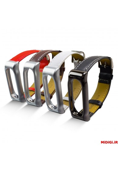 بند چرمی با فریم فلزی می بند2 میجابز شیاومی شیائومی | Xiaomi Mi Band2 Pu2 Mijobs Leather Strap with Metal Frame بند چرمی با فریم فلزی می بند2 میجابز شیاومی شیائومی | Xiaomi Mi Band2 Pu2 Mijobs Leather Strap with Metal Frame